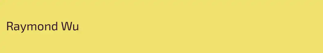Raymond Wu